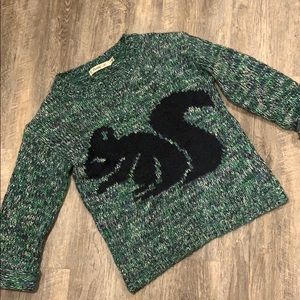 MODCLOTH green squirrel sweater